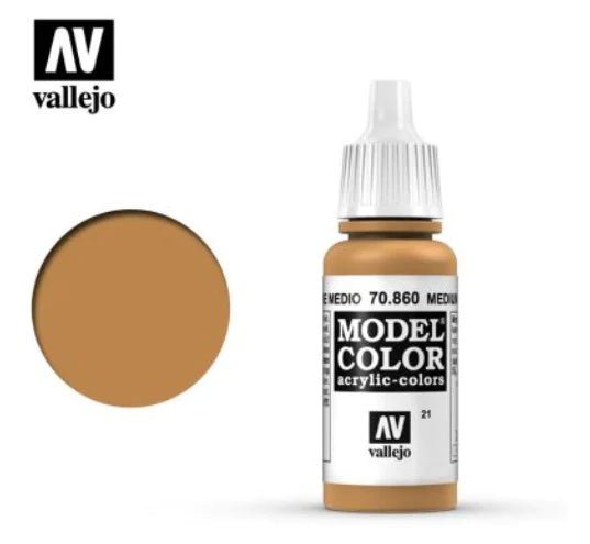 Vallejo Model Color 17ml 860 Medium Fleshtone - Access Models