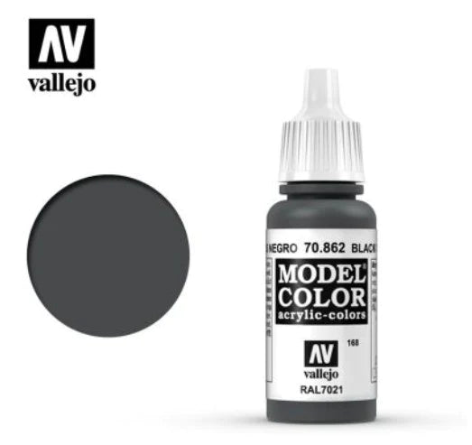 Vallejo Model Color 17ml 862 Black Grey - Access Models