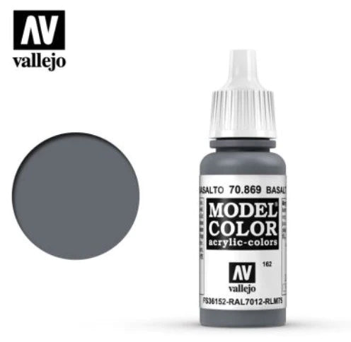 Vallejo Model Color 17ml 869 Basalt Grey - Access Models