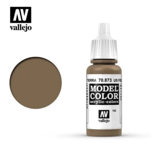 Vallejo Model Color 17ml 873 Us Field Drab - Access Models