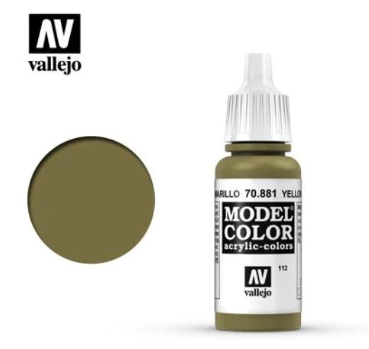 Vallejo Model Color 17ml 881 Yellow Green - Access Models