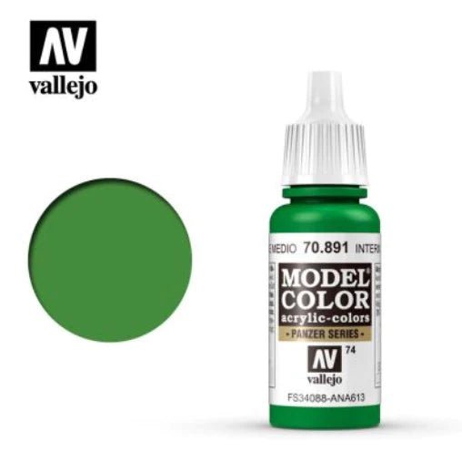 Vallejo Model Color 17ml 891 Intermediate Green - Access Models