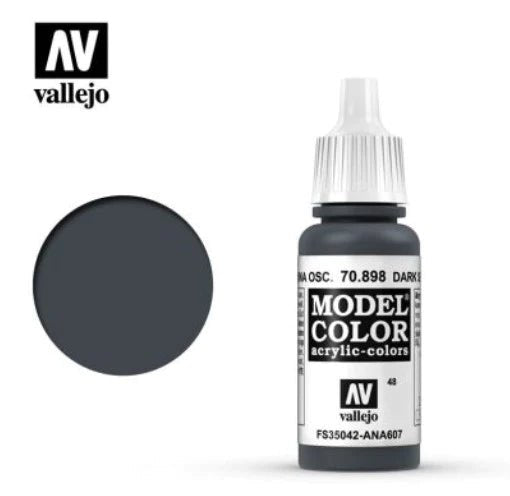 Vallejo Model Color 17ml 898 Dark Sea Blue - Access Models