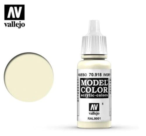 Vallejo Model Color 17ml 918 Ivory - Access Models