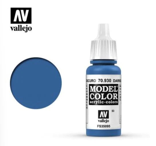 Vallejo Model Color 17ml 930 Darkblue - Access Models