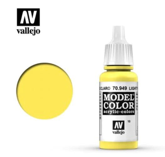 Vallejo Model Color 17ml 949 Light Yellow - Access Models