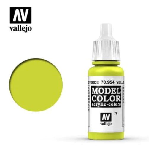 Vallejo Model Color 17ml 954 Yellow Green - Access Models