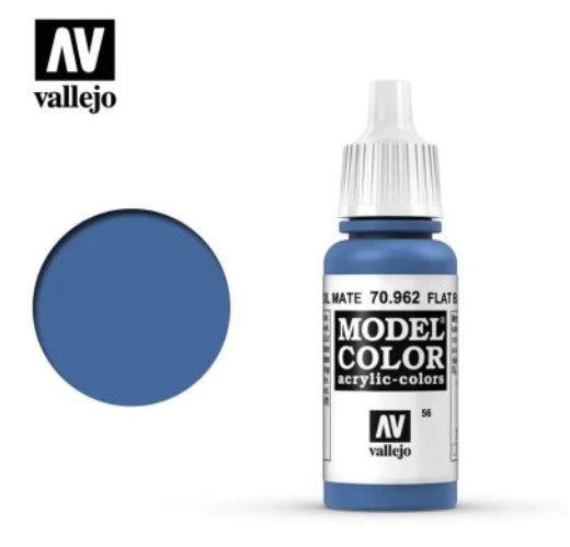 Vallejo Model Color 17ml 962 Flat Blue - Access Models