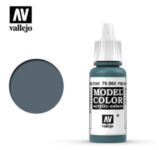 Vallejo Model Color 17ml 964 Field Blue - Access Models