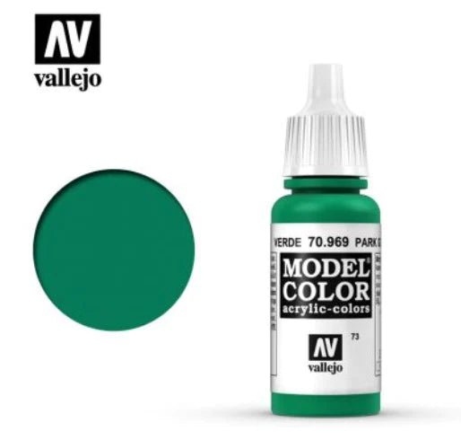 Vallejo Model Color 17ml 969 Park Green Flat - Access Models