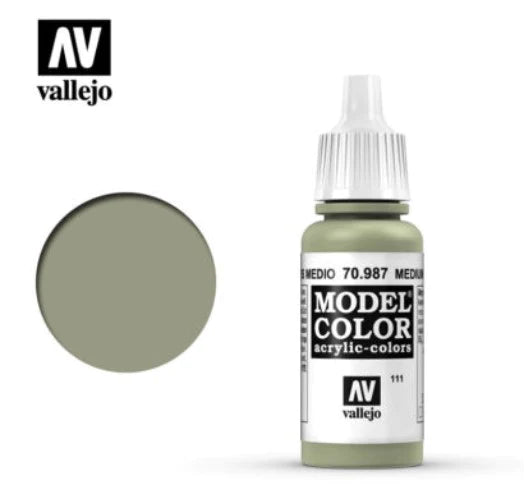 Vallejo Model Color 17ml 987 Medium Grey - Access Models