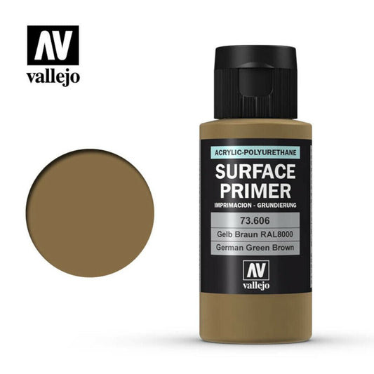 Vallejo Surface Primers 606 German Green Brown - Access Models