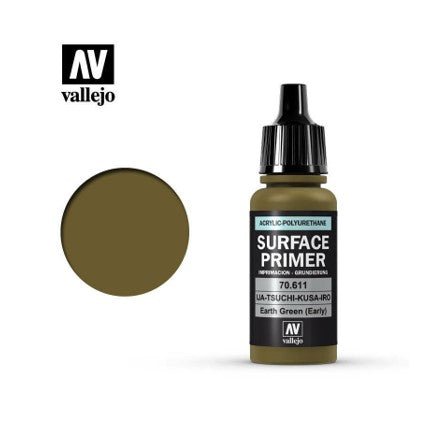 Vallejo Surface Primers 611 Earth Green (Early) - Access Models