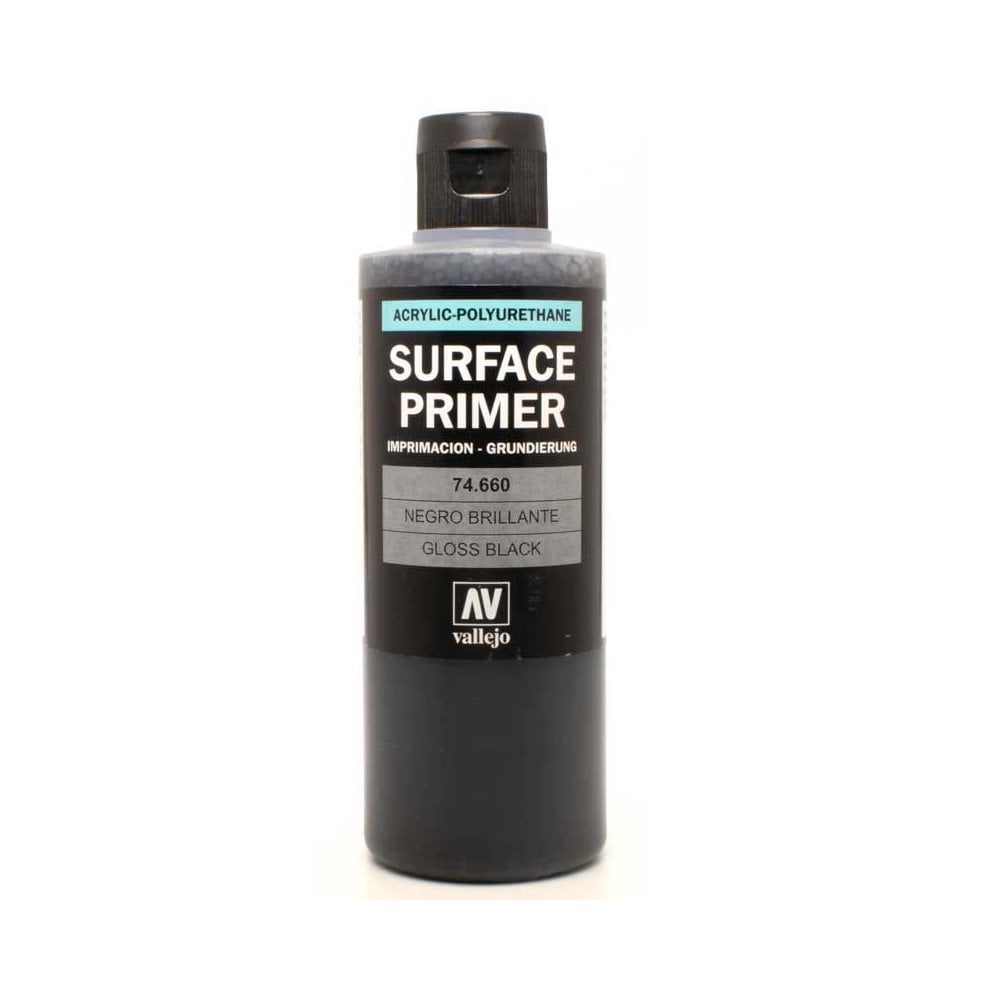 Vallejo Surface Primers 660 Gloss Black - Access Models