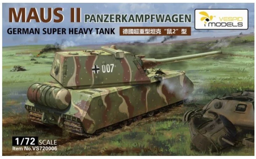 Vespid 1/72 Panzerkampfwagen Maus Ii Vs720006 - Access Models
