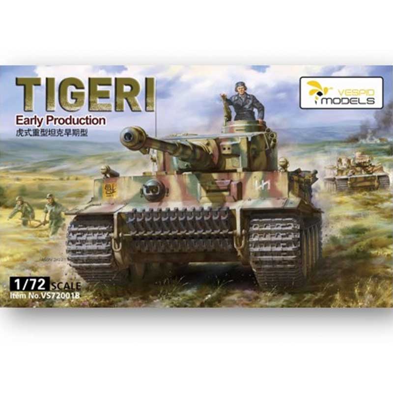 Vespid 1/72 SCALE TIGER I EARLY PRODUCTION VS720018 - Access Models