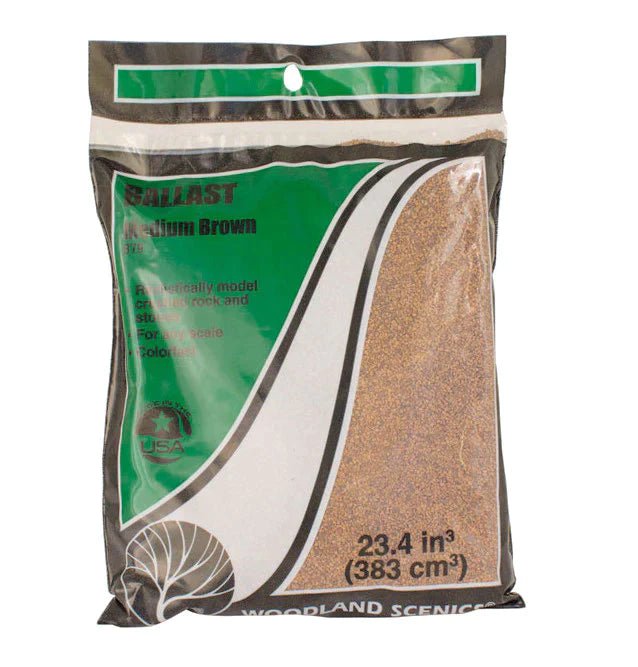 Woodland Scenics Brown Coarse Ballast (Bag) B86 - Access Models