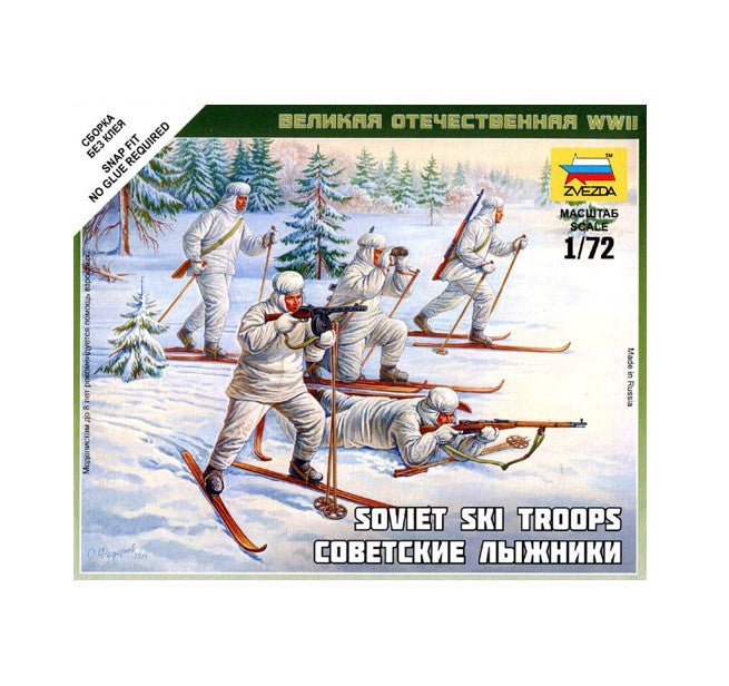 Zvezda 1/72 Soviet Ski Troops 6199 - Access Models