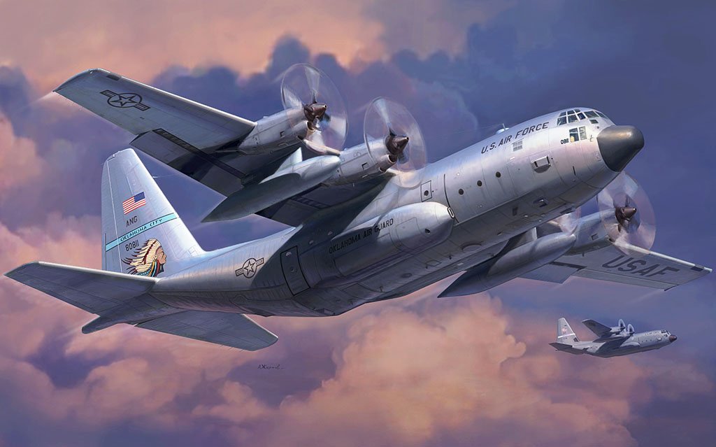 Zvezda C-130 H Hercules 7321 - Access Models